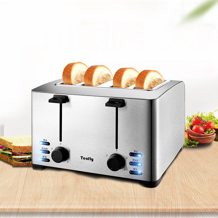 4 Slices Breakfast Toaster