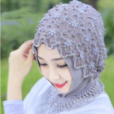 Muslim Hijab Chiffon Beaded