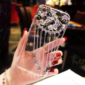 Tassel Rhinestone Phone Case