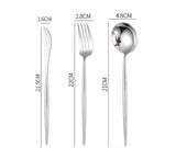 Stainless Steel Western Food Knife Spoon