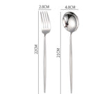 Stainless Steel Western Food Knife Spoon