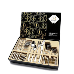 Dinnerware Spoon Knives Gift Box