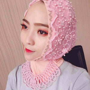 Muslim Hijab Chiffon Beaded