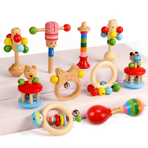 Children's Teether Beads Rattle Teether