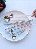 Stainless Steel Western Food Knife Spoon